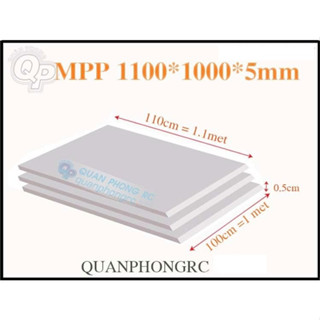 Xốp dẻo MPP bao đập làm máy bay mô hình dầy loại lớn 3mm/5mm