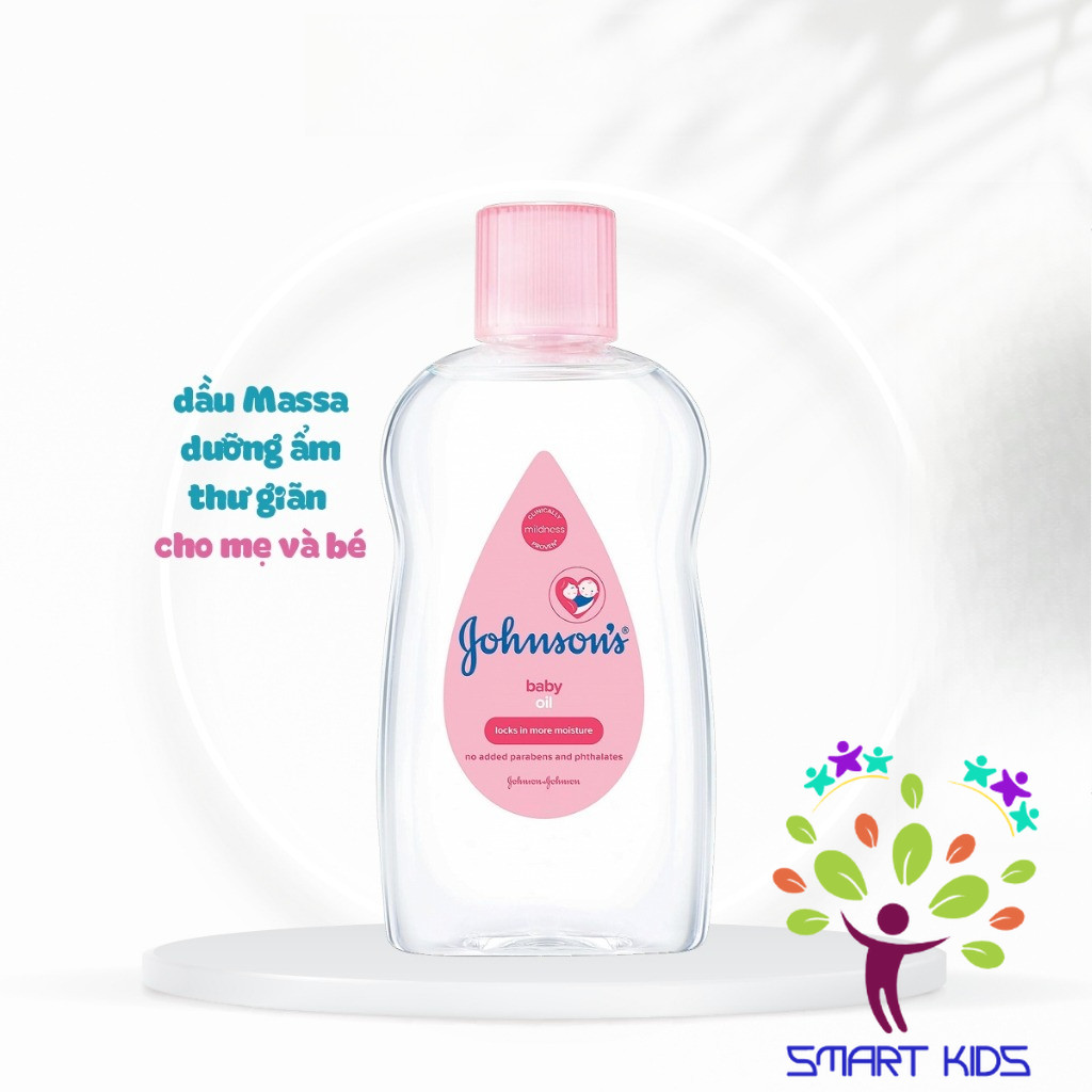 Dầu Mát Xa Dưỡng Ẩm Johnson's Baby Làm Mềm Da - Johnson's Baby Oil 200ml