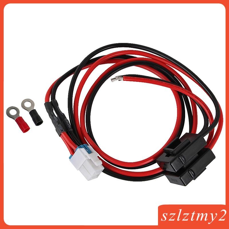 Dây cáp cấp nguồn, 12AWG, Ngắn di động 1M 4 chân 30 cho 00 Phụ kiện Dễ dàng lắp đặt Thay thế trực ti