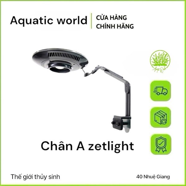 Chân A cho đền  zetlight UFO F8 Pro