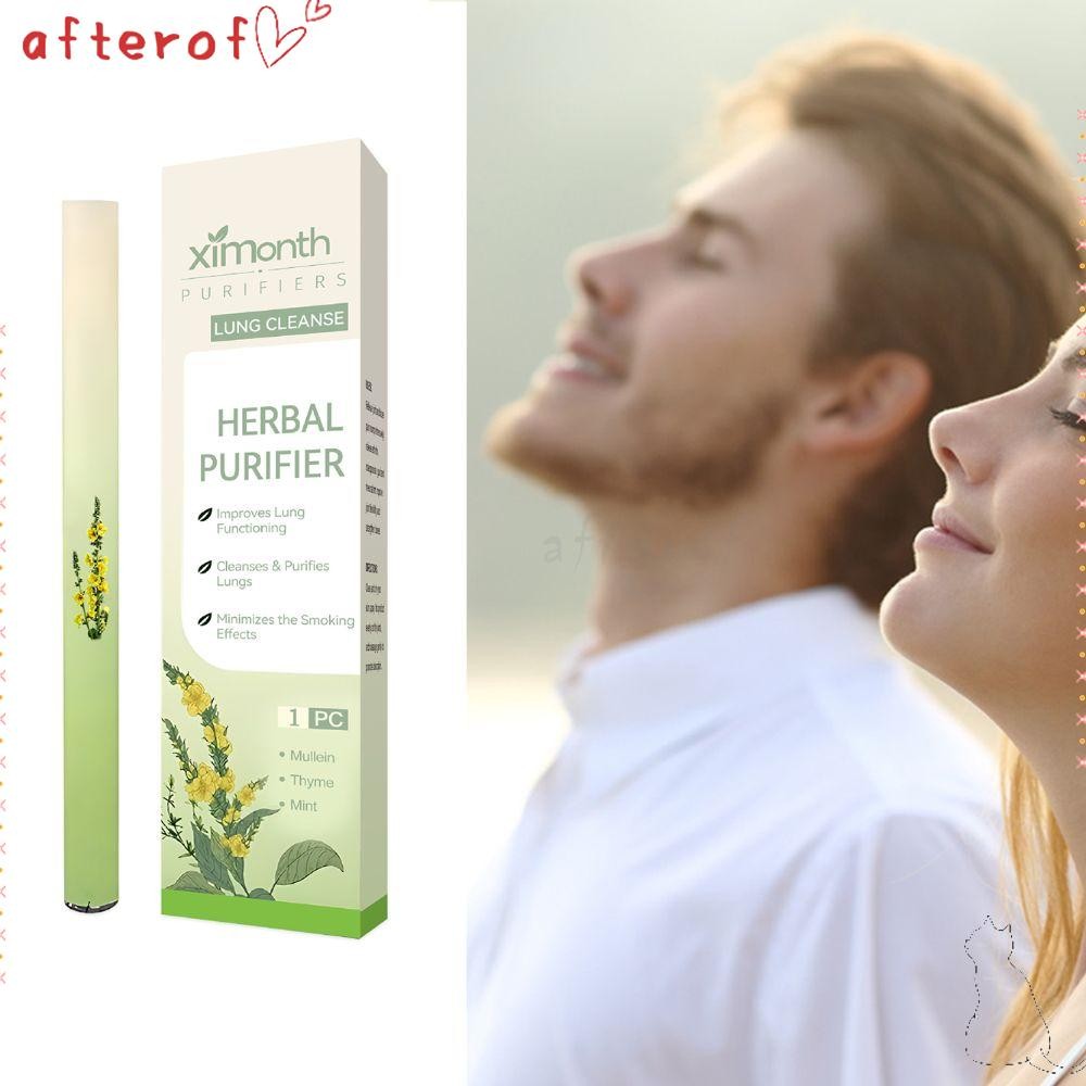 Que thở AFTEROF, Giảm tắc nghẽn mũi Fresh PuffiAir Que mũi, Nhẹ nhàng di động Làm dịu họng Hương liệ