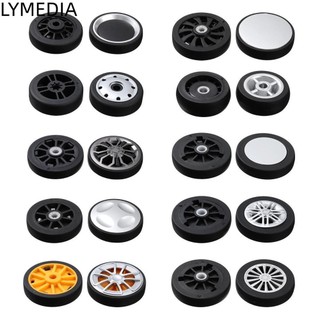 LYMEDIA 2 Chiếc Thay Thế Bánh Xe Di Động Bằng Vít DIY Vali Phần Trục Cho Hành Lý Với Bánh Xe Viêng Chăn