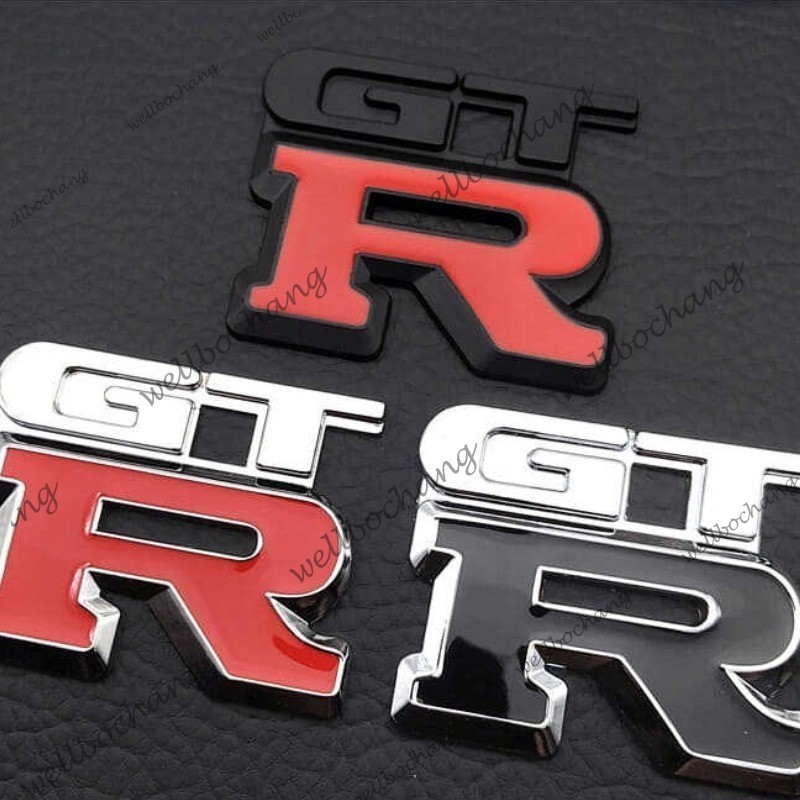 1 Cái 3D Kim Loại GTR Logo nissan gtr biểu tượng gtr 150 biểu tượng cho NISSAN GTR