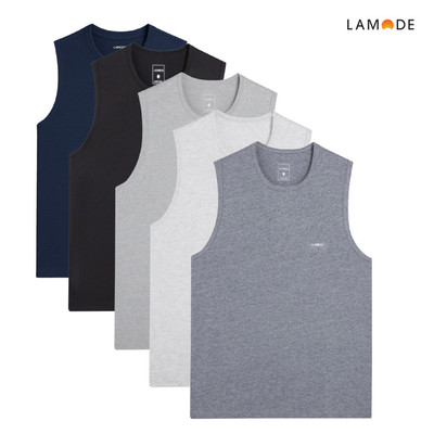Áo Ba Lỗ sát nách cổ tròn Tanktop Nam Lamode LTL030AS