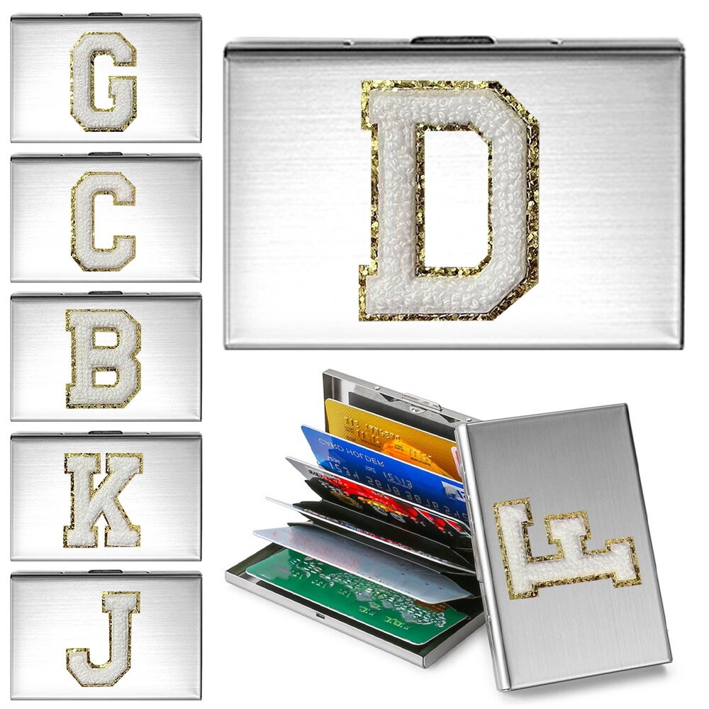 Embroidered Logo Card Case Card Holder Card Wallet Wallet