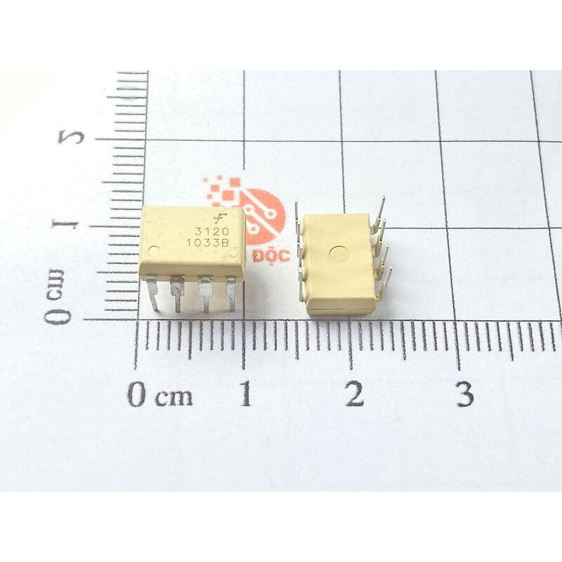 [Combo 2 chiếc] F3120 FOD3120 3120 DIP8 Opto cách ly quang
