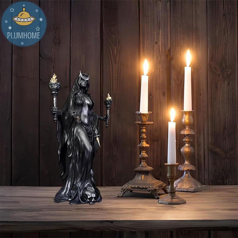PLUMHOME Hekate Niktpolos, Phù thủy của đêm, Địa ngục Hekate Phōsphoros Light-Bringer hoặc Tượng ngô
