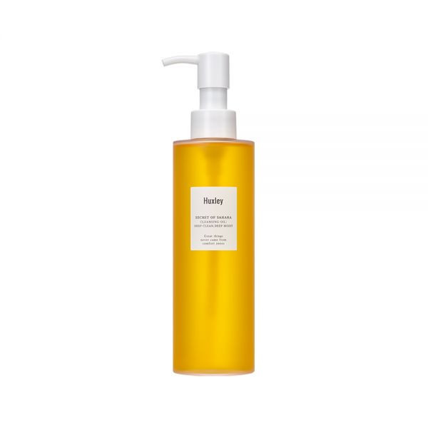 [HUXLEY☆Hàn Quốc] Dầu rửa mặt Secret of Sahara Be Clean Be Moist 200ml | Tẩy trang dưỡng ẩm | Giá đặ