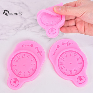 Maxgepc 1 Đồng Hồ Silicon Khuôn Cupcake Fondant Decorag Dụng Cụ Cookie Chocolate Khuôn Mới
