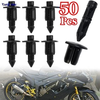 Bộ 50 Thích Hợp Cho Kawasaki Yamaha Xe Nhựa Đinh Tán Dây Buộc / Xe Máy Mở Rộng Khóa Vít / Vỏ Xe Thể Thao Vỏ Chảy Vít Khóa