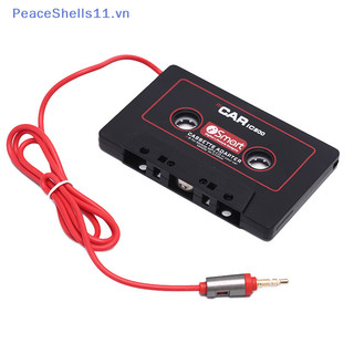 Peaceshells audio cassette tape adapter dây cáp aux jack 3.5 mm cho mp3 ipod cd player vn
