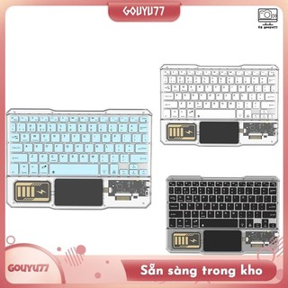 Bàn phím không dây phát sáng Bàn phím cảm ứng có thể sạc lại Bàn phím Bluetooth cho điện thoại Máy tính bảng chơi game