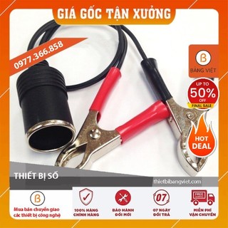 Dây kẹp bình ác quy newtech - giải pháp chuyển đổi 12v tiện dụng cho xe hơi- xe máy