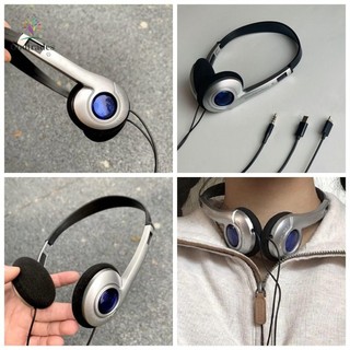 Tai nghe gootrades y2k, tai nghe cổ điển qua tai, tai nghe có dây 3,5 mm tai nghe có dây