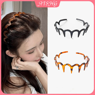 AISHG Sáng Bóng Sóng Đầu Dành Cho Nam Và Nữ Mới Rửa Mặt Tóc Phụ Kiện Tóc