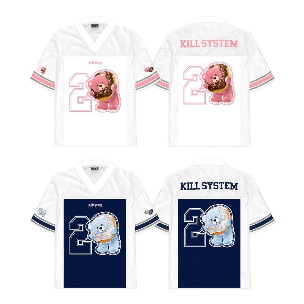 Áo sơ mi Jersey Oversize "20" Kill System