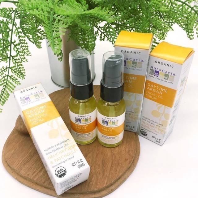 Tinh dầu argan oil aura cacia  dưỡng mịn da chống lãi hoá - MÈO BEAUTY