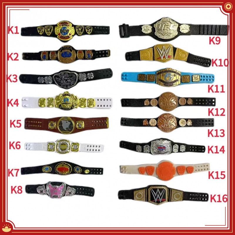 Wwe Wrestler hình đai vô địch 6-7 Inch Nhân vật hành động Phụ kiện đai