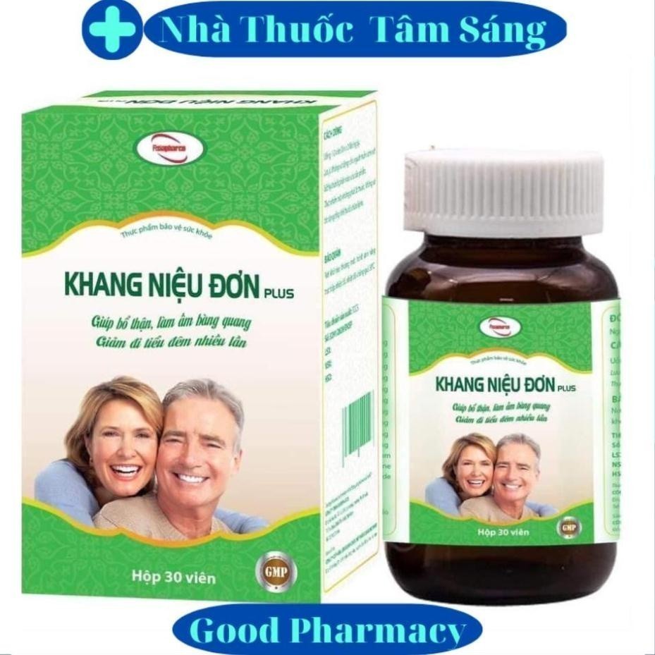 [ Chính hãng ] KHANG NIỆU ĐƠN PLUS Hộp 30 Viên - Hỗ trợ giảm tiểu đêm. g z