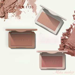 MOONEYES Má hồng tạo khối một màu màu bột đậu đất lì màu nối tự nhiên