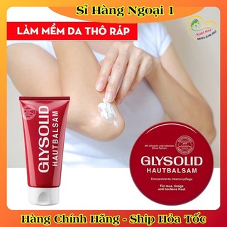 [Hàng nội địa Đức] Kem nẻ Glysolid giúp dưỡng ẩm tay, chân của Đức
