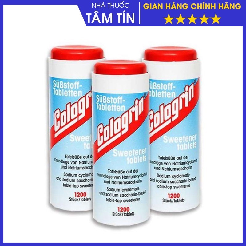 Đường Ăn Kiêng Cologrin Đức, Sucofin table top sweetener đường dành cho người ăn kiêng, tiểu đường, cao huyết áp