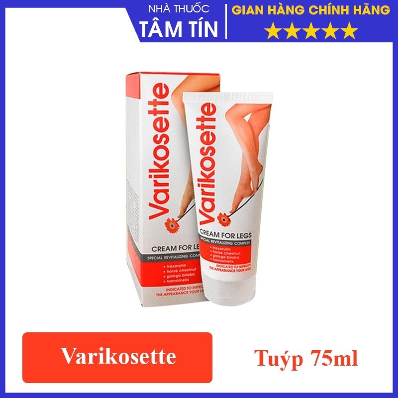 KEM VARIKOSETTE_Khắc tinh suy giãn tĩnh mạch