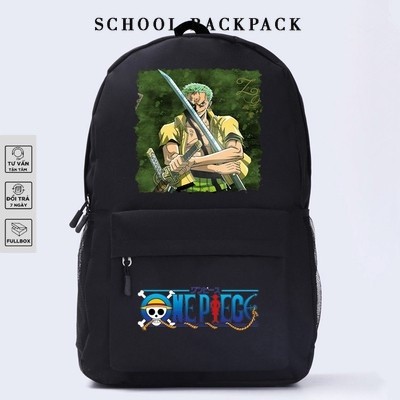 RẺ VÔ ĐỊCH HOT BST Balo Đi Học One Piece Mũ Rơm ( Luffy,Ace, Zoro, Law, Râu Trắng,...)