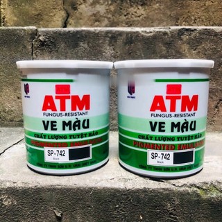[Sơn chậu] Ve nước ATM màu đen, xanh (1L)
