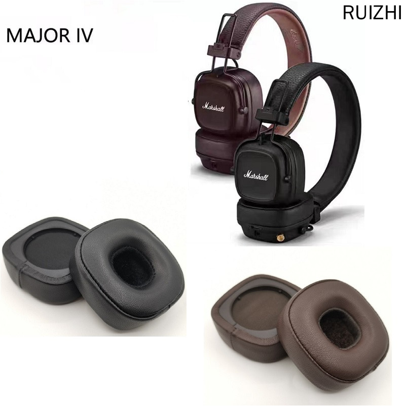 Cặp Miếng Đệm Tai Nghe Cho Marshall Major IV Tai Nghe Bluetooth Miếng Đệm Tai Cho Major 4 Da Protein