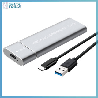 Hàng sẵn có Vỏ SSD M2 NVMe USB3.1 Hộp đựng ổ cứng lưu trữ ngoài 10Gbps PCIe SSD Box cho NGFF SATA SSD Ổ cứng cho máy tính xách tay PC Mới