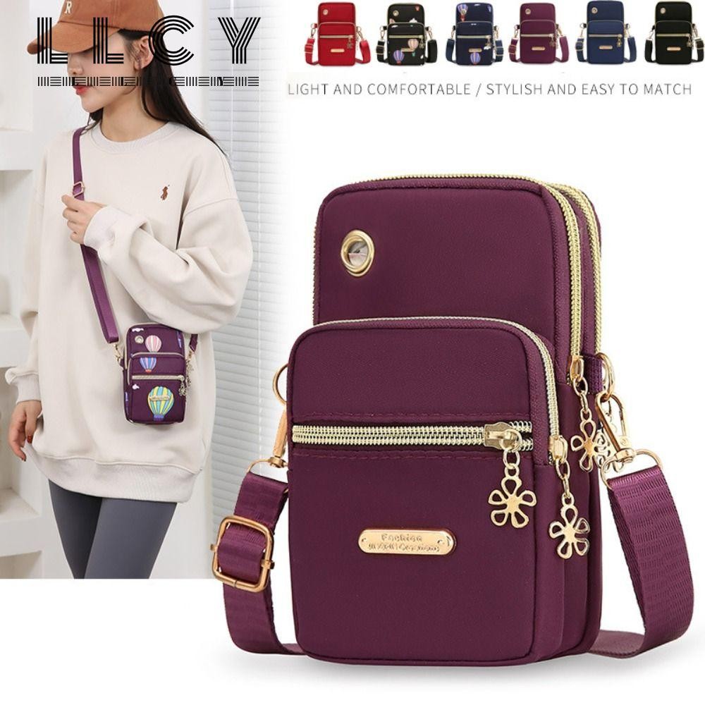 LLCY Túi đeo vai, Túi đeo chéo nữ Túi đeo chéo Túi đựng điện thoại di động, Túi đựng điện thoại di động Mini Túi đeo tay đa chức năng