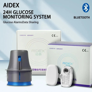  Aidex Cảm Biến Bluetooth Quét Miễn Phí Chia Sẻ Dữ Liệu Từ Xa Freestyle Libre Năng Động Theo Dõi Đường Huyết CGMS 24h Màn Hình Thời Gian Thực 