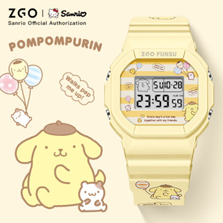  Dtjv Zhenggang ZGOx Sanrio Pudding Dog Joint Watch Nữ Học Sinh ins Phong Cách Niche Design Trường Trung Học Cơ Sở Nữ Đồng Hồ Điện Tử 8611 