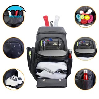 Ba lô Pickleball di động leipupa dành cho nam và nữ, Dụng cụ sắp xếp ba lô có giày