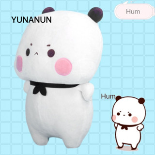 Yunaun Panda Sang Trọng, Bubu và Dudu Hoạt Hình Đồ Chơi Gối Mềm Nhồi Bông, Đồ Chơi Thoải Mái Dễ Thương Trang Trí Phòng Cưới Gấu Trúc Búp Bê Sinh Nhật