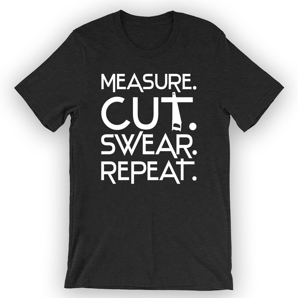 Đo Cắt Swear Lặp lại Áo thun mộc
