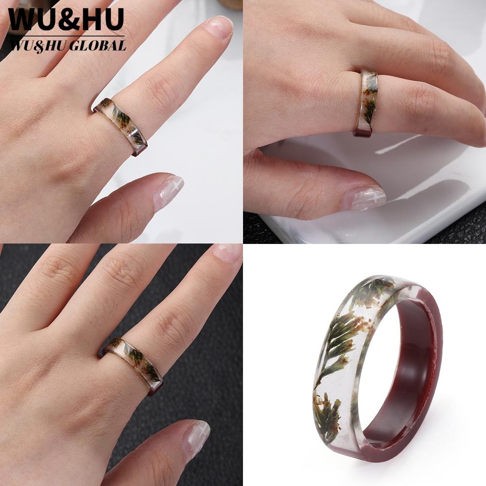 WU&HU    Nhẫn gỗ thời trang