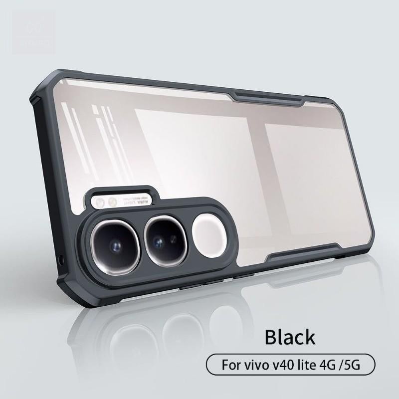 Dành Cho Vivo V40 lite 4G V40lite 5G V2417 V24 V2341 Ốp Lưng Silicon Mềm Cạnh Cứng Ốp lưng Chống Sốc Chống Rơi