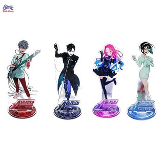 XOITOP Anime AIEN STAGE IVAN & TIL Quà Tặng Đồ Chơi Nhân Vật Acrylic Đứng Mẫu Nhân Vật Hành Động Trang Trí Phụ Kiện Mô Hình Đồ Trang Trí Máy Tính Để Bàn VN