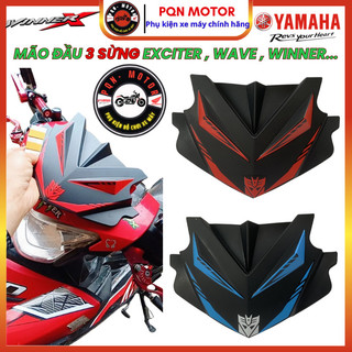 Mão 3 Sừng Cao Cấp Gắn Exciter, Wave, Winner, Sirius, Dream – Độ Kiểng Đẹp, Gắn Chuẩn Nhiều Dòng Xe
