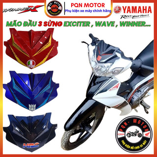 Mão 3 Sừng Cao Cấp Gắn Exciter, Wave, Winner, Sirius, Dream – Độ Kiểng Đẹp, Gắn Chuẩn Nhiều Dòng Xe