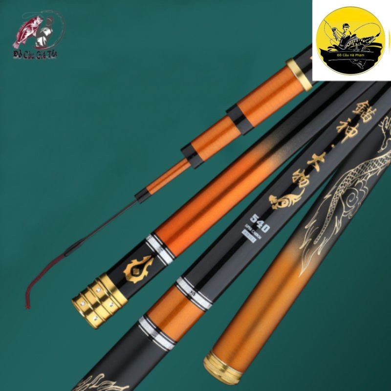 [Chất Lượng] Cần Câu Tay Đế Vương Chư Hầu 6H, Cần Câu Đài Cao Cấp