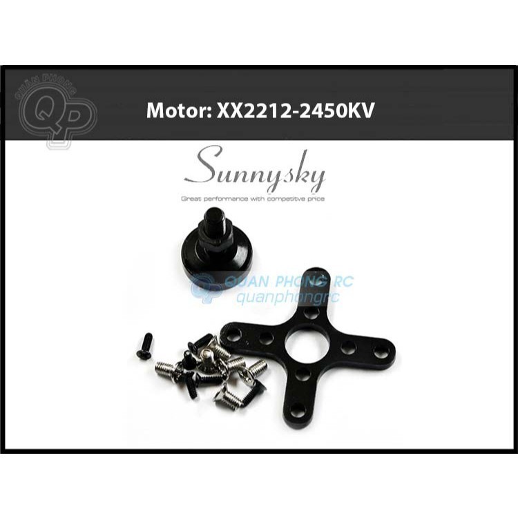 Đầu motor Sunnysky 2212 - 2216 Dành cho động cơ máy bay điều khiển