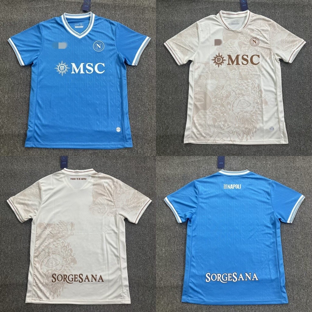 Áo bóng đá Napoli sân khách và sân nhà 2024/2026
