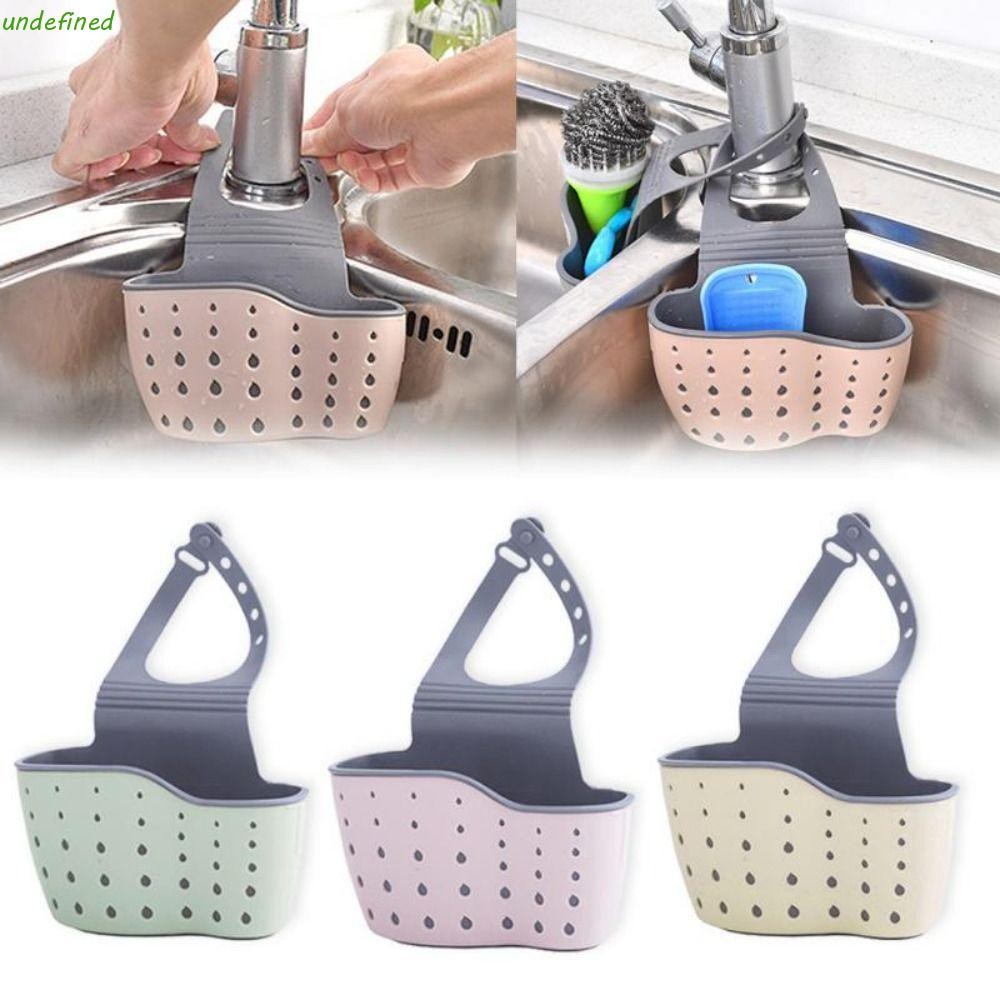 JARREDIW Drain Basket Space Saving Portable Kitchen Organizer Bathroom Supplies Soap Hanging Sink Ba