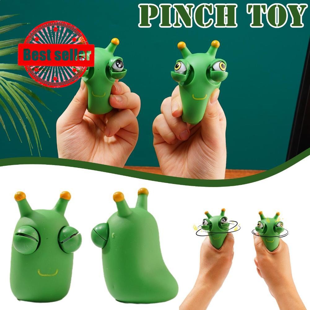 Better _ Life Mới Squishy Đồ Chơi Mắt Xanh Popping Giun Bóp Đồ Chơi Fidget Trẻ Em Giảm Giá Giáng Sin