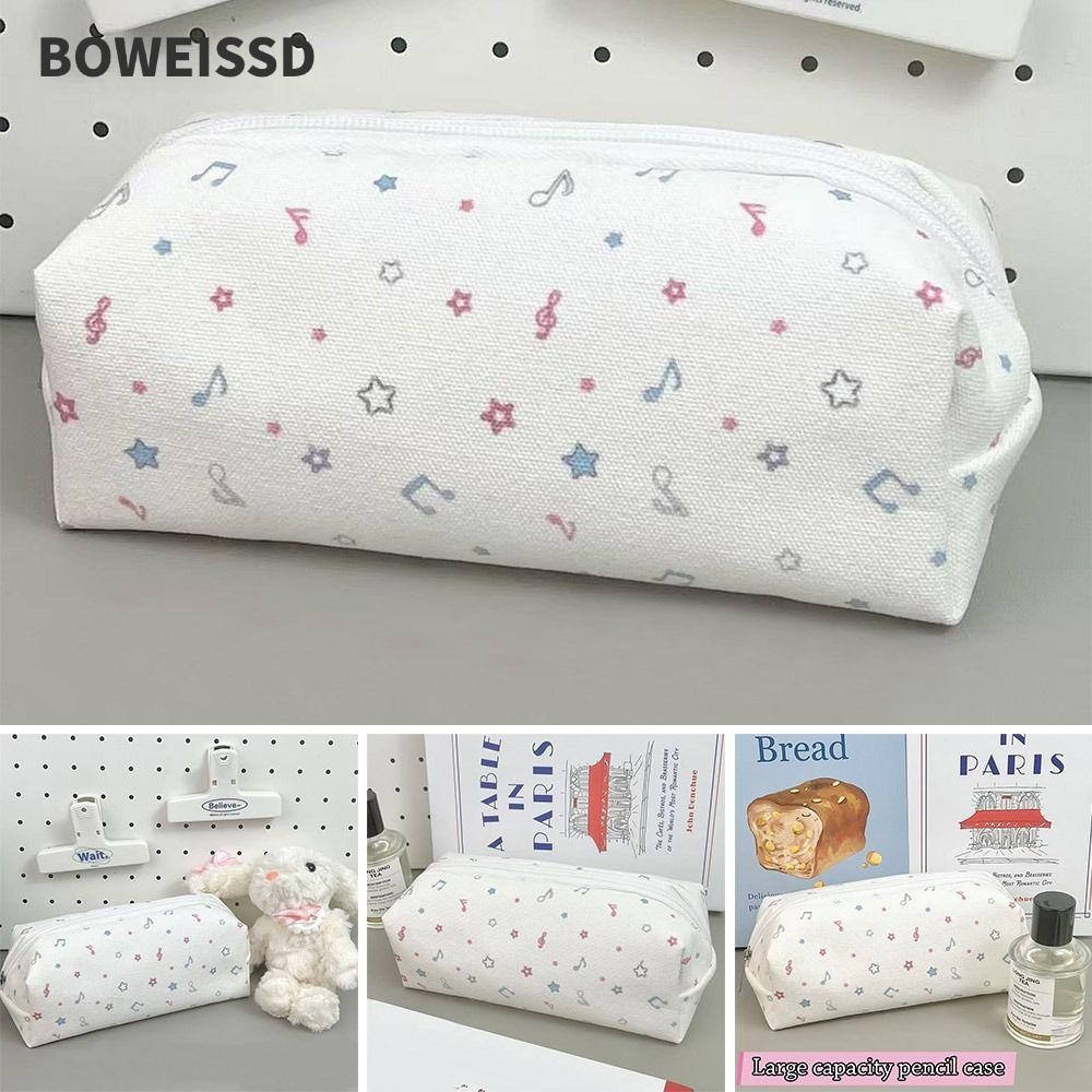 Túi đựng bút BOWEISSD, Túi đựng văn phòng phẩm Lucky Note đa chức năng, Hộp đựng bút quà tặng dung tích lớn chất lượng cao cho văn phòng trường học