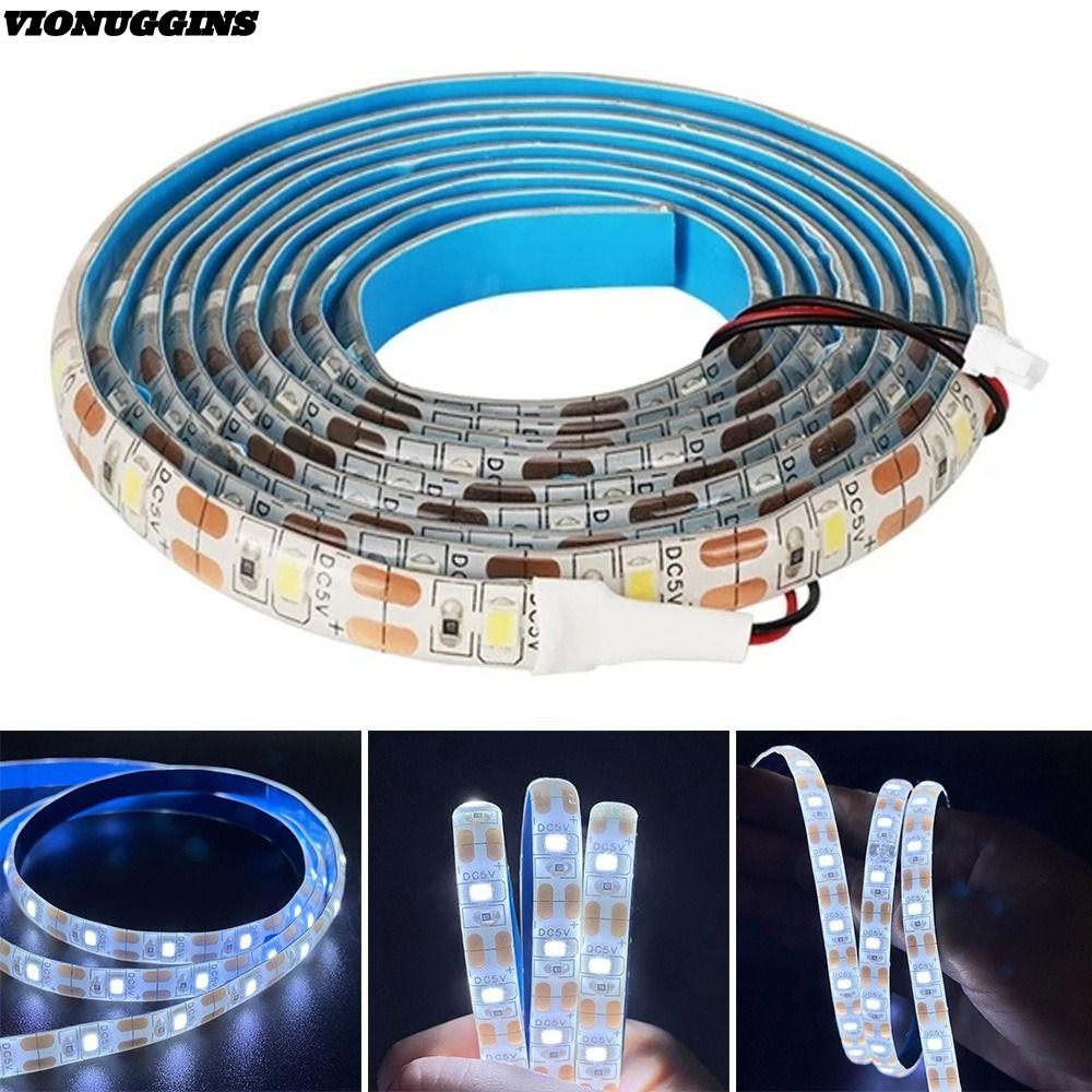 VIONUGGINS 1 Đèn LED P1P P1S, Bộ phận máy in dải siêu sáng, Thanh đèn LED chống nước 5V 150cm cho Ba