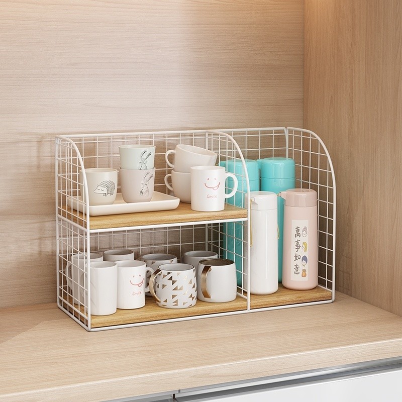 Cốc Giá Để Đồ Cốc Để Bàn Cốc Nước Cốc Trà Cốc Cà Phê Thủy Tinh Cốc Giá Hộp Nước Thanh Tidy-up FB4B